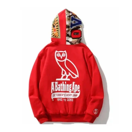 Camouflage-New-A-Bathing-Ape-Red-Camo-Bape-Hoodie-back-430x430