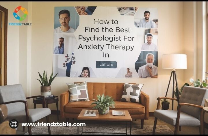 Psychologist for Anxiety Therapy