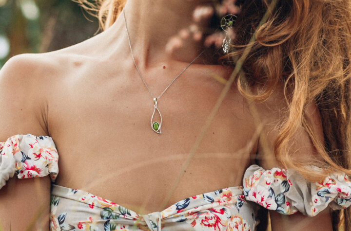 Moldavite pendants