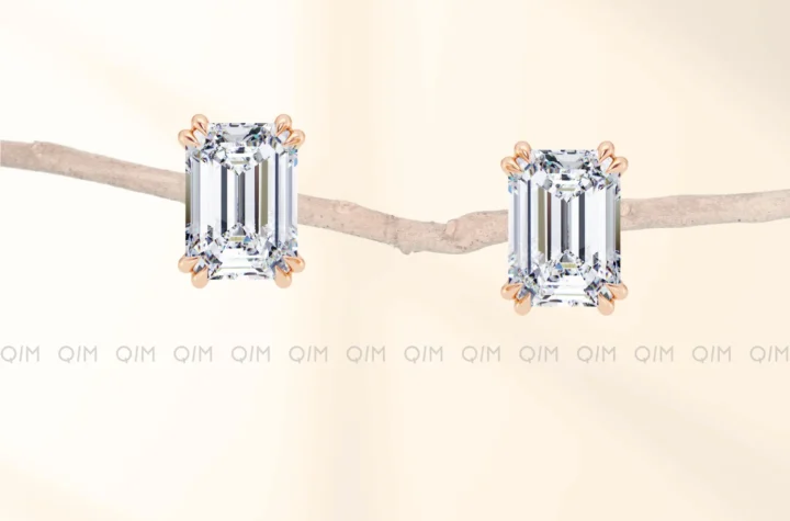 lab diamond earrings