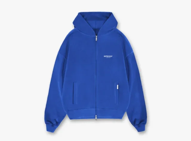 Blue Represent Hoodie