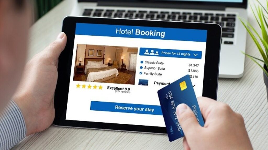 hotel booking app