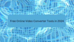 Online video converter tools